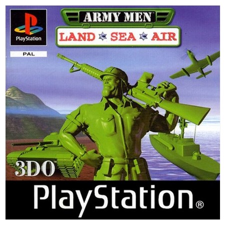 Jeux PS1 : Army Men Land Sea Air - Occasion