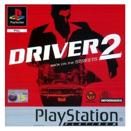 Jeux PS1 : Driver 2 Back on the Streets (Platinum - Complet) - Occasion