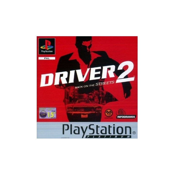 Jeux PS1 : Driver 2 Back on the Streets (Complet) | Ordiland