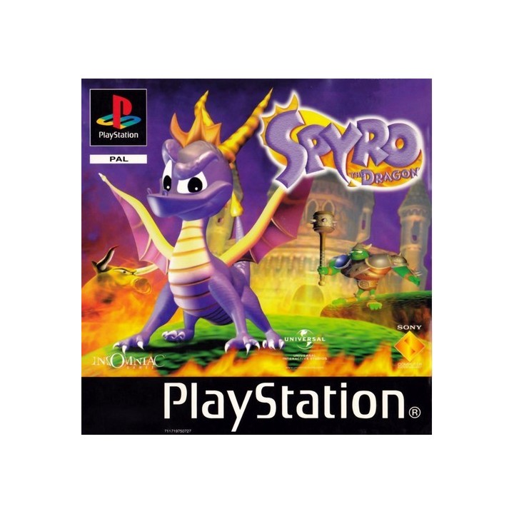 Jeux PS1 : Spyro The Dragon (Complet) - Occasion | Ordiland