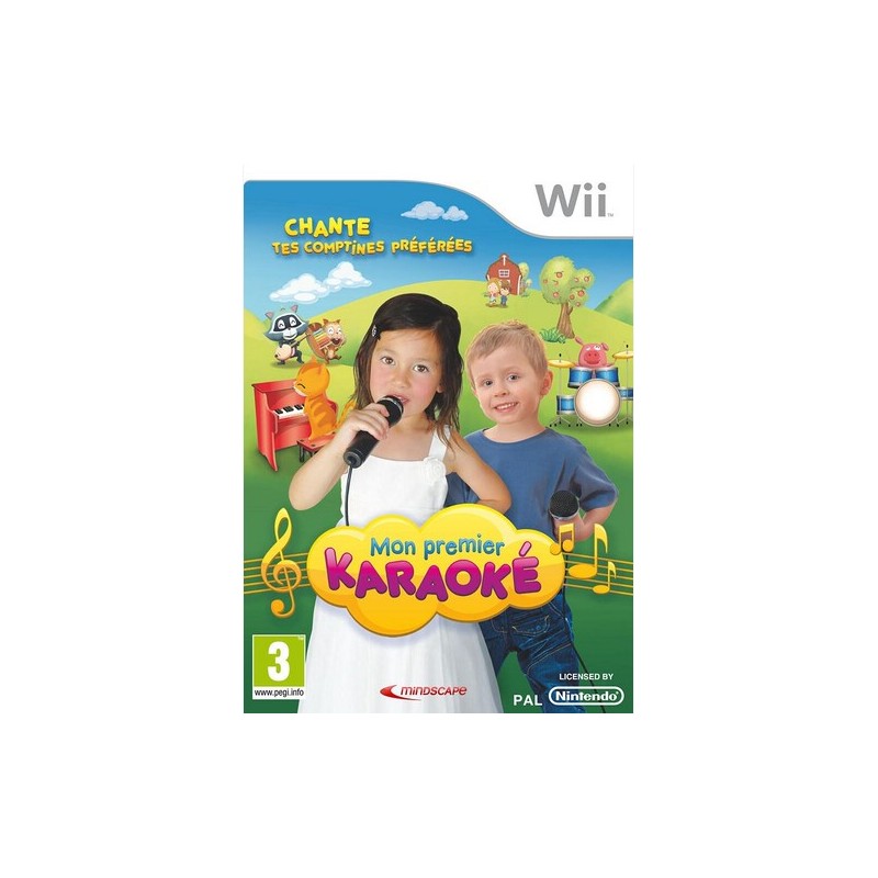 Jeux Wii : Mon Premier Karaoke  - Occasion