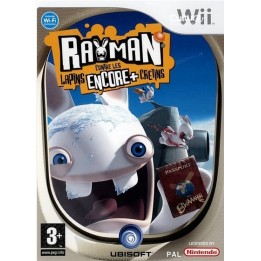 Jeux Wii : Rayman Contre les Lapins Encore + Cretins - Occasion