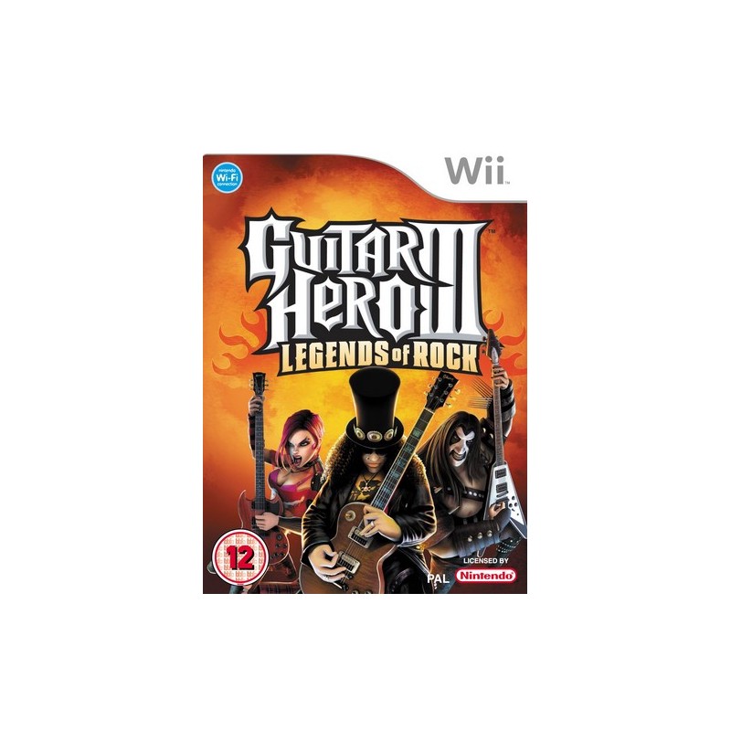 Jeux Wii : Guitar Hero 3 Legends of Rock - Occasion