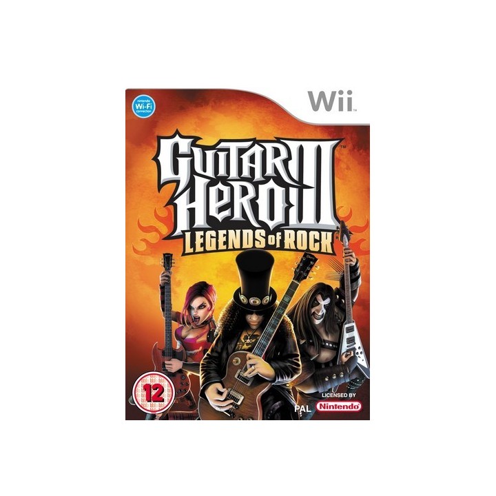 Jeux Wii : Guitar Hero 3 Legends of Rock - Occasion | Ordiland