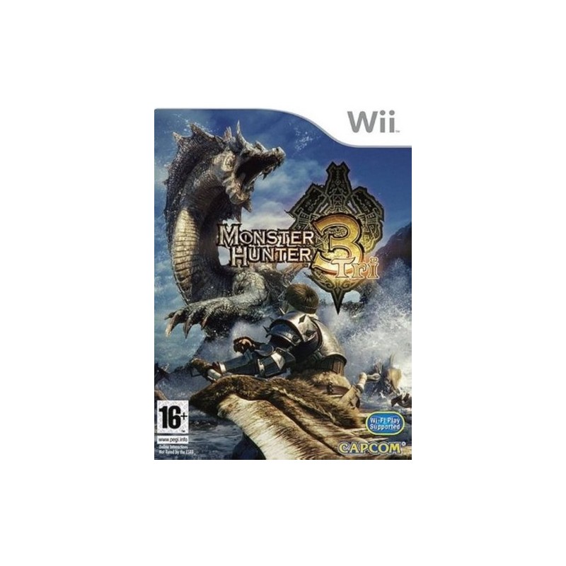 Jeux Wii : Monster Hunter 3 Tri - Occasion
