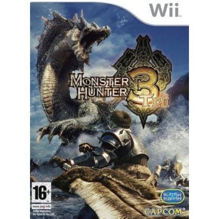 Jeux Wii : Monster Hunter 3 Tri - Occasion