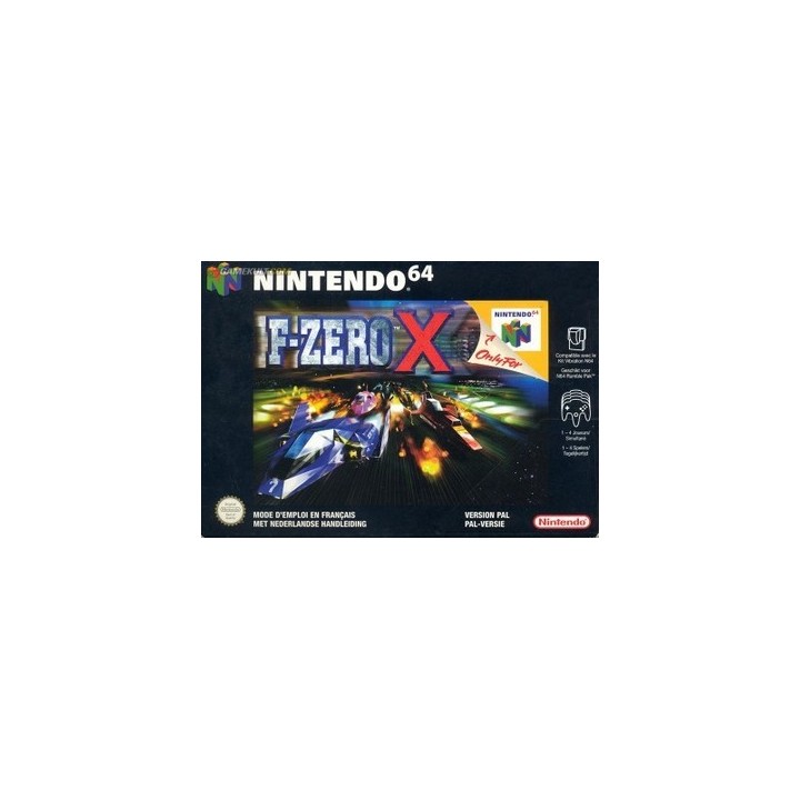 Jeux Nintendo 64 : F-Zero X - Occasion | Ordiland