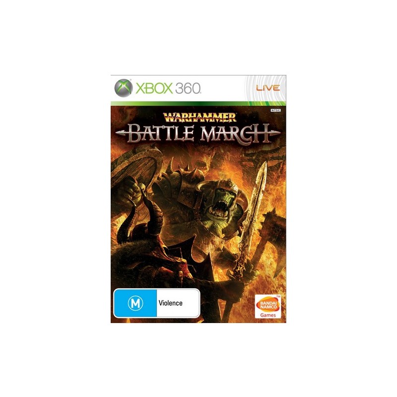 Jeux Xbox 360 : Warhammer Battle March - Occasion