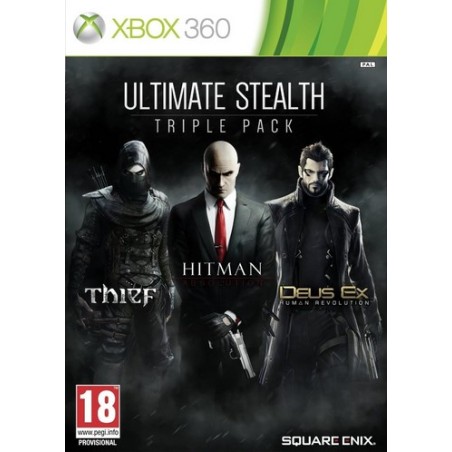 Jeux Xbox 360 : Ultimate Stealth Triple Pack (Sous Blister) - Occasion