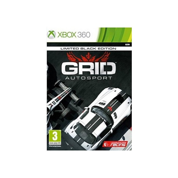 GRID Autosport Black Edition Xbox 360 | Ordiland Mulhouse