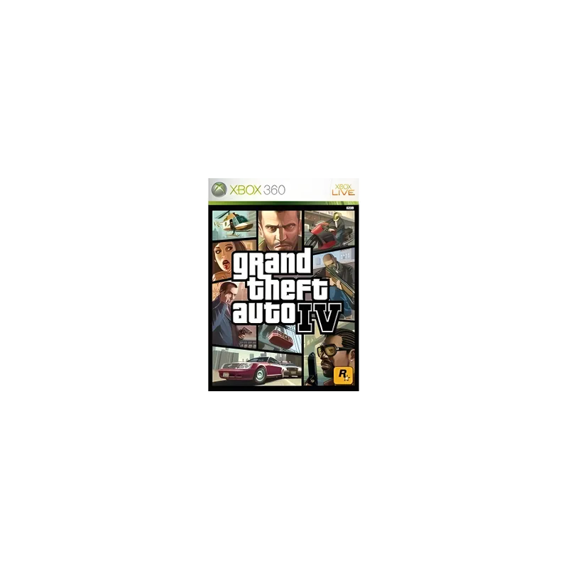 Jeux Xbox 360 : GTA 4 - Occasion
