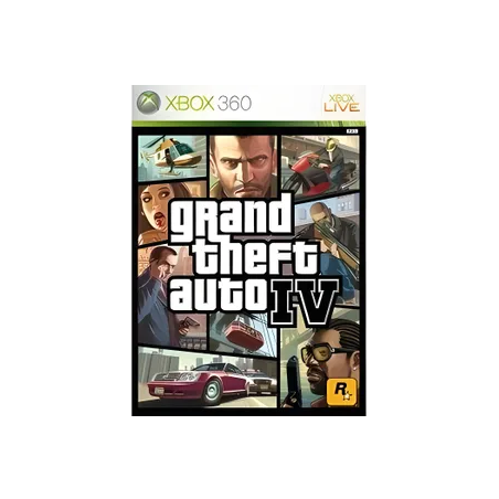 Jeux Xbox 360 : GTA 4 - Occasion