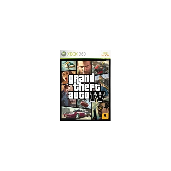 Jeux Xbox 360 : Grand Theft Auto IV - Occasion | Ordiland
