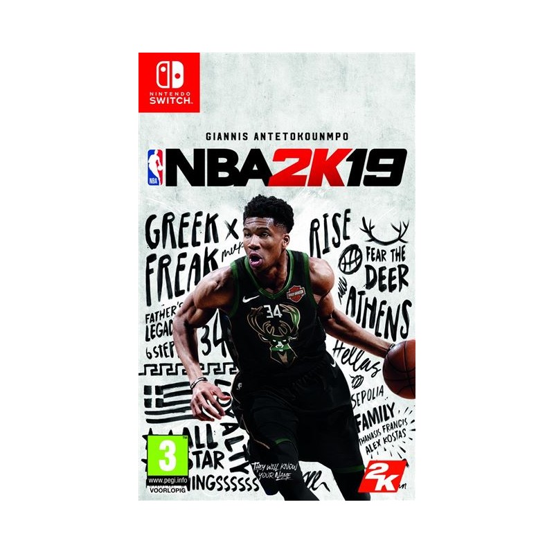 Jeux Nintendo Switch : NBA 2019 - Occasion