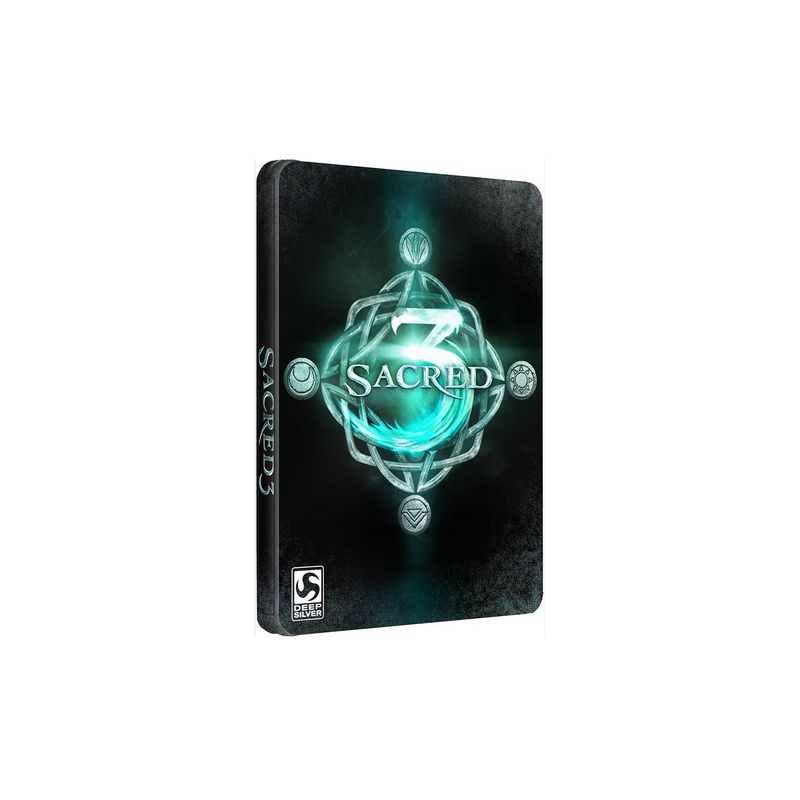 Steelbook X-Box 360 : Sacred 3 - Sans Jeu