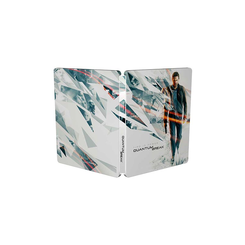 Steelbook X-Box One : Time is Power Quantum Break - Sans Jeu
