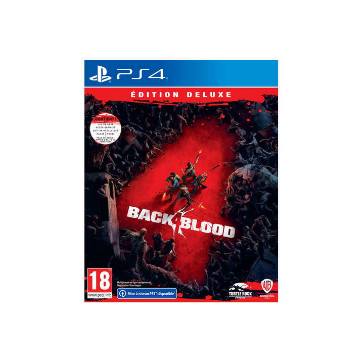 Steelbook Back 4 Blood Deluxe Edition PS4 d'occasion | Ordiland