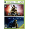 Jeux Xbox 360 : Fable 2 + Halo 3  - Occasion