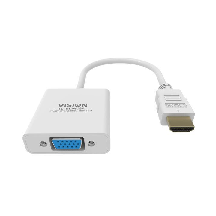 Vision - Adaptateur Blanc HDMI vers VGA | Ordiland