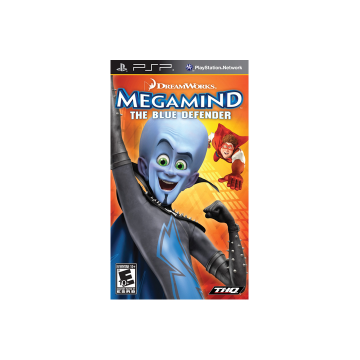 Jeux PSP : Dreamworks Megamind Le Justicier Bleu | Ordiland