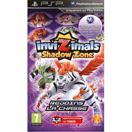 Jeux PSP : InviZimals Shadow Zone - Occasion
