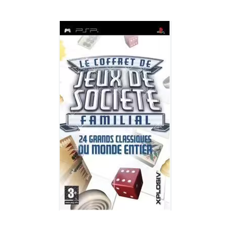 Jeux PSP : Le Coffret de Jeux de Societe Familial - Occasion