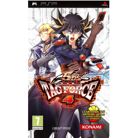 Jeux PSP : Yu-Gi-Oh! 5D's Tag Force 4 - Occasion