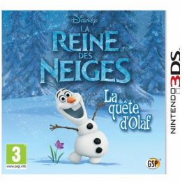 Jeux 3DS : La Reine des Neiges La Quête d'Olaf | Ordiland