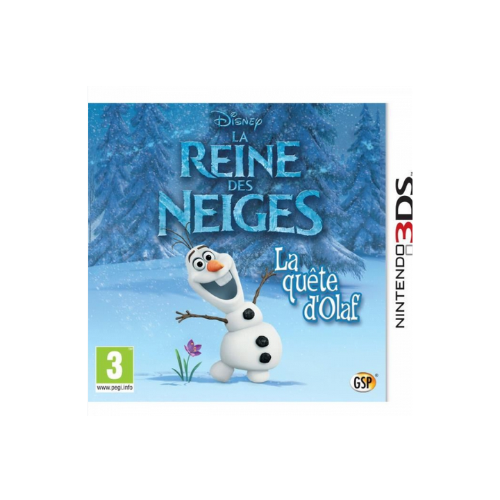 Jeux 3DS : La Reine des Neiges La Quête d'Olaf | Ordiland