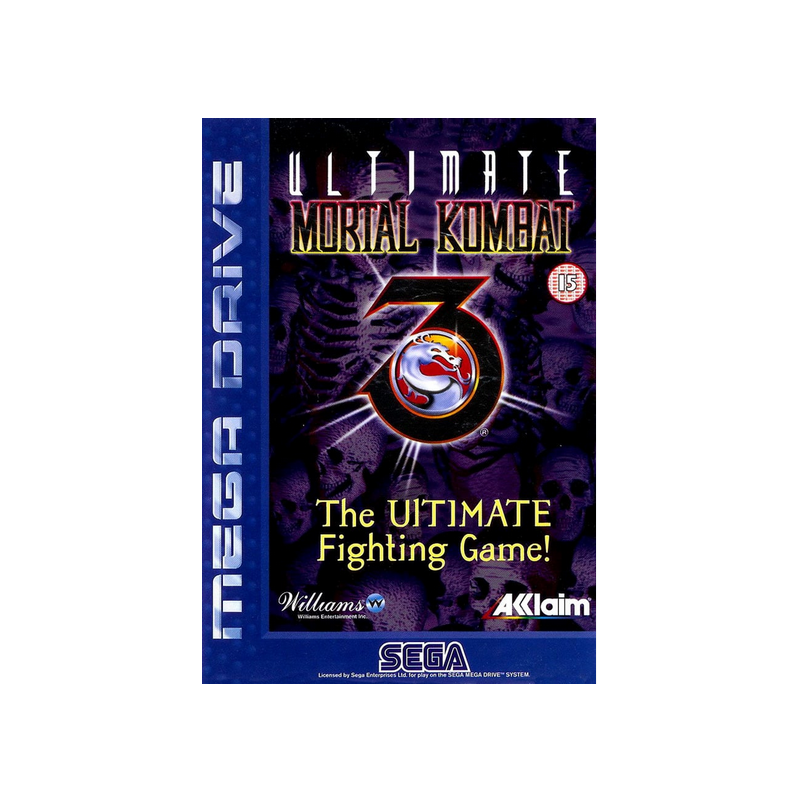 Jeux Megadrive : Ultimate Mortal Kombat 3 - Occasion