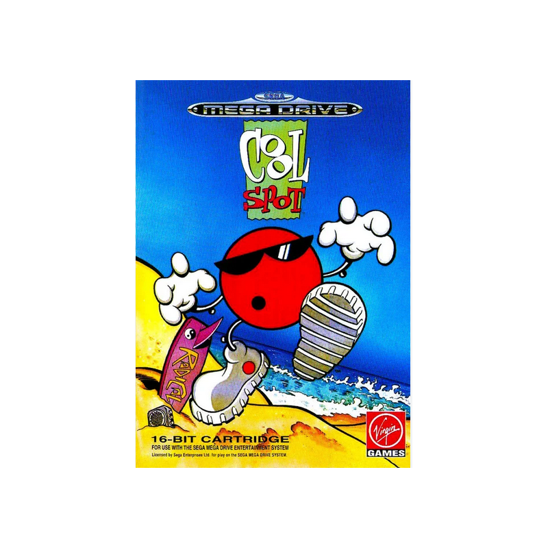Jeux Megadrive : Cool Spot (Complet) - Occasion