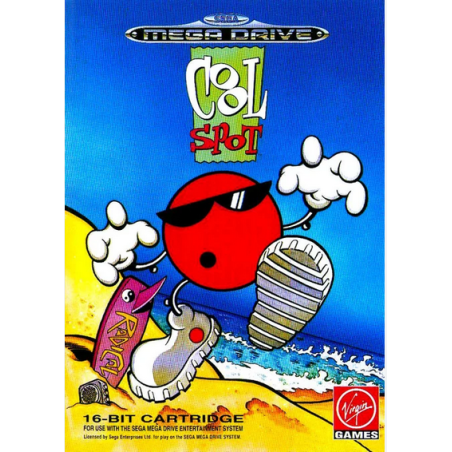 Jeux Megadrive : Cool Spot (Complet) - Occasion