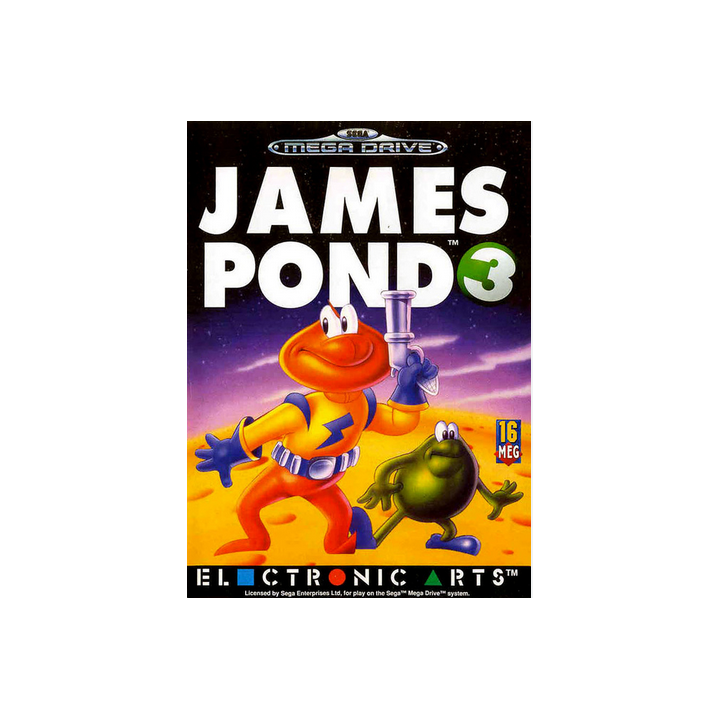 Jeux Megadrive : James Pond 3 (Complet) - Occasion | Ordiland