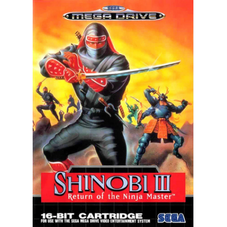 Jeux Megadrive : Shinobi 3 Return of the Ninja Master - Occasion