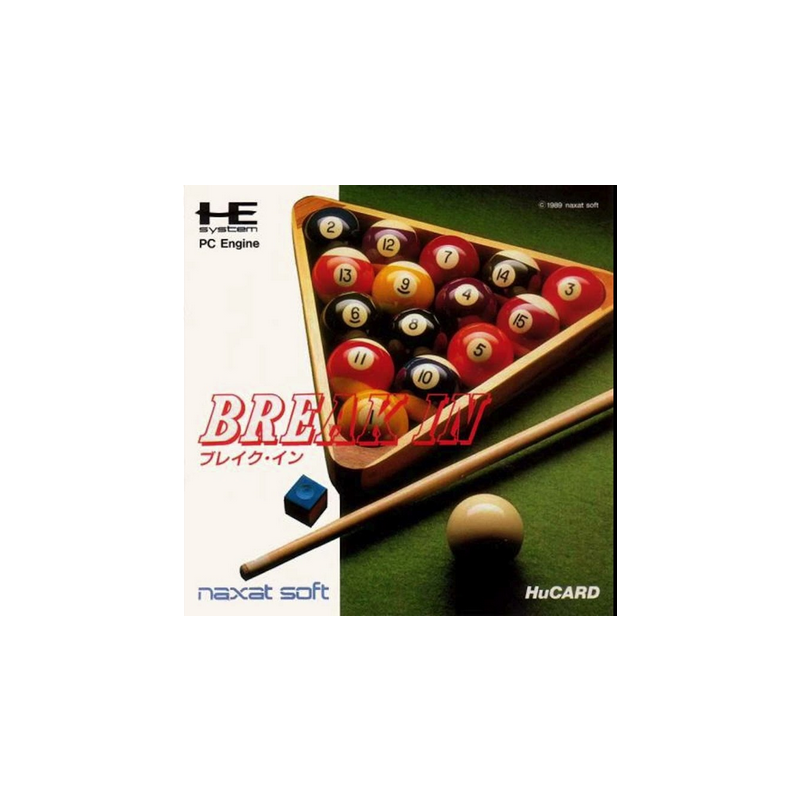Jeux PC Engine HuCARD : Break In - Occasion