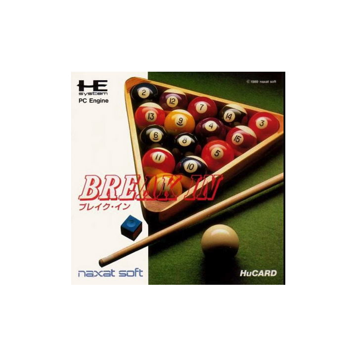 Jeux PC Engine HuCARD : Break In - Occasion | Ordiland