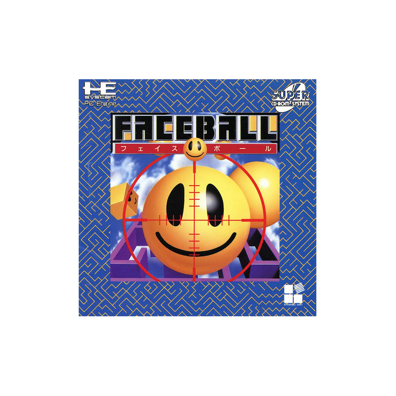 Jeux PC Engine Super CD Rom2 : Face Ball - Occasion