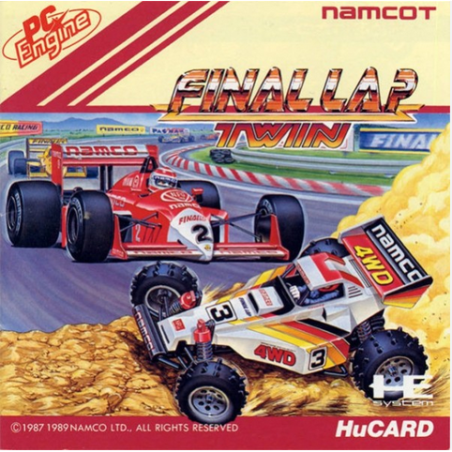 Jeux PC Engine HuCARD : Final Lap Twin - Occasion