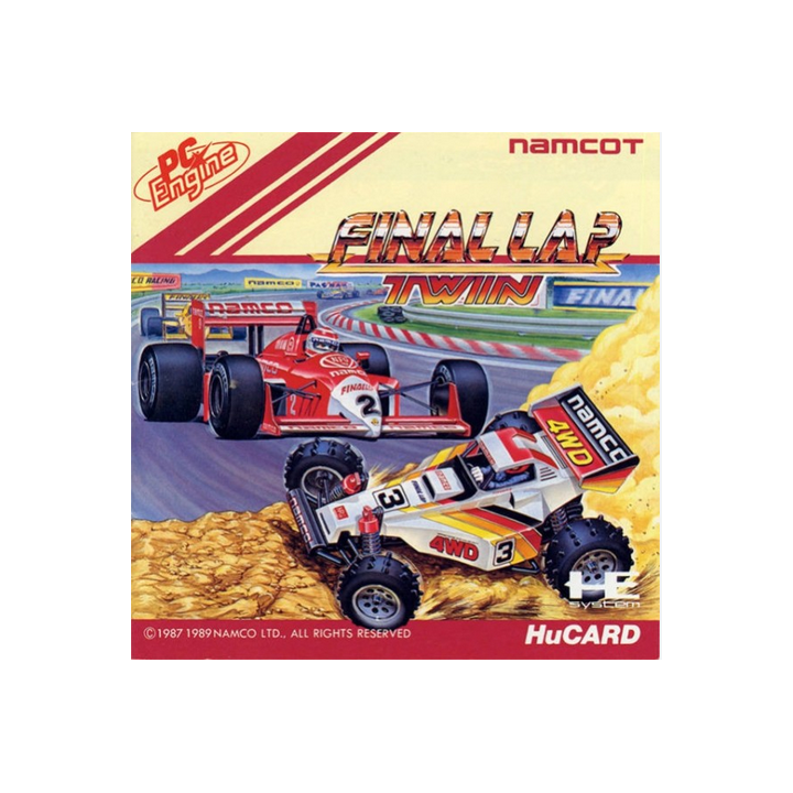 Jeux PC Engine HuCARD : Final Lap Twin - Occasion | Ordiland