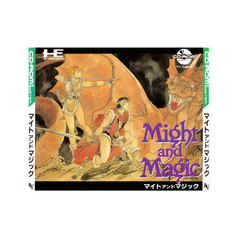 Jeux PC Engine CD Rom2 : Might and Magic - Occasion