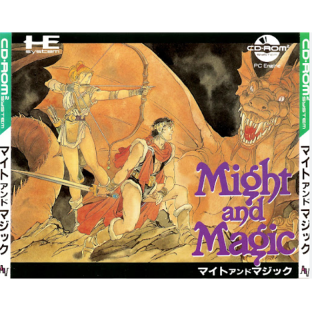 Jeux PC Engine CD Rom2 : Might and Magic - Occasion