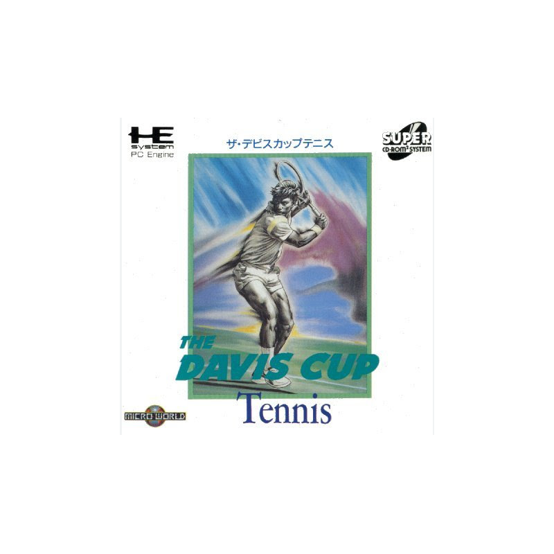 Jeux PC Engine Super CD Rom2 : The Davis Cup Tennis - Occasion