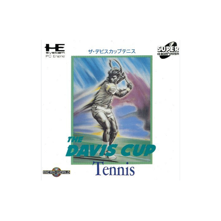 Jeux PC Engine Super CD Rom2 : The Davis Cup Tennis | Ordiland