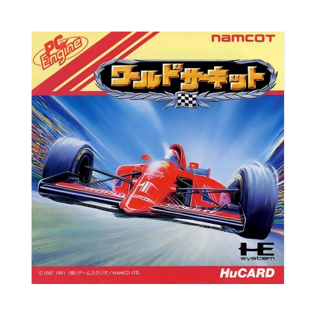 Jeux PC Engine HuCARD : World Circuit - Occasion
