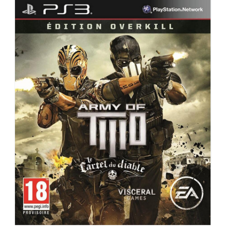 Jeux PS3 : Army of Two The Devil's Cartel Overkill Edition - Occasion