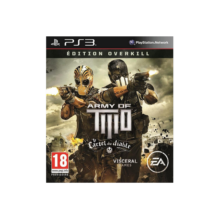 Jeux PS3 : Army of Two The Devil's Cartel Overkill | Ordiland