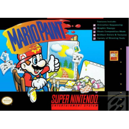 Jeux Super-Nintendo : Mario Paint - Occasion