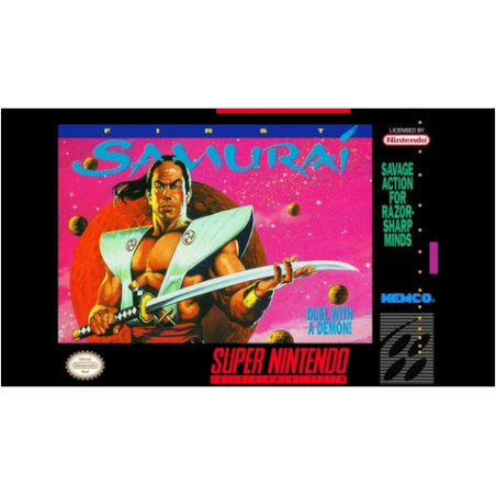 Jeux Super-Nintendo : First Samurai - Occasion