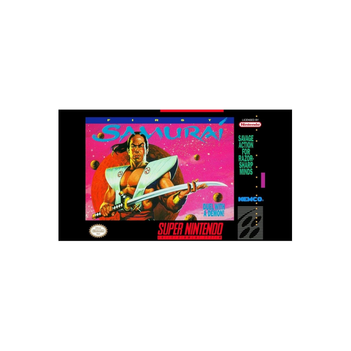 Jeux Super-Nintendo : First Samurai - Occasion | Ordiland