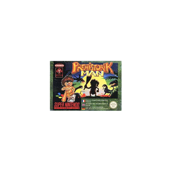 Jeux Super-Nintendo : Prehistorik Man (Jeu + Livret) | Ordiland